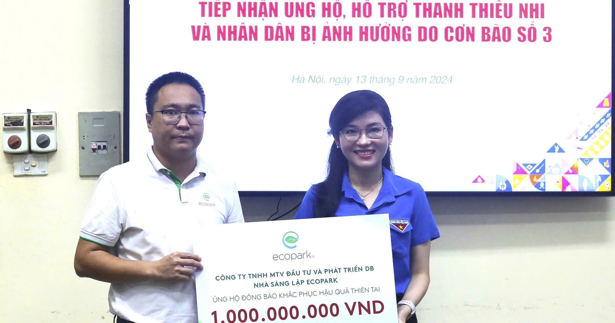 T.Ư Đoàn, T.Ư Hội Sinh viên Việt Nam tiếp nhận 1,45 tỉ đồng hỗ trợ thanh thiếu nhi