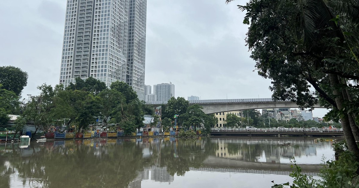 Mực nước nhiều sông miền Bắc xuống dưới báo động 1