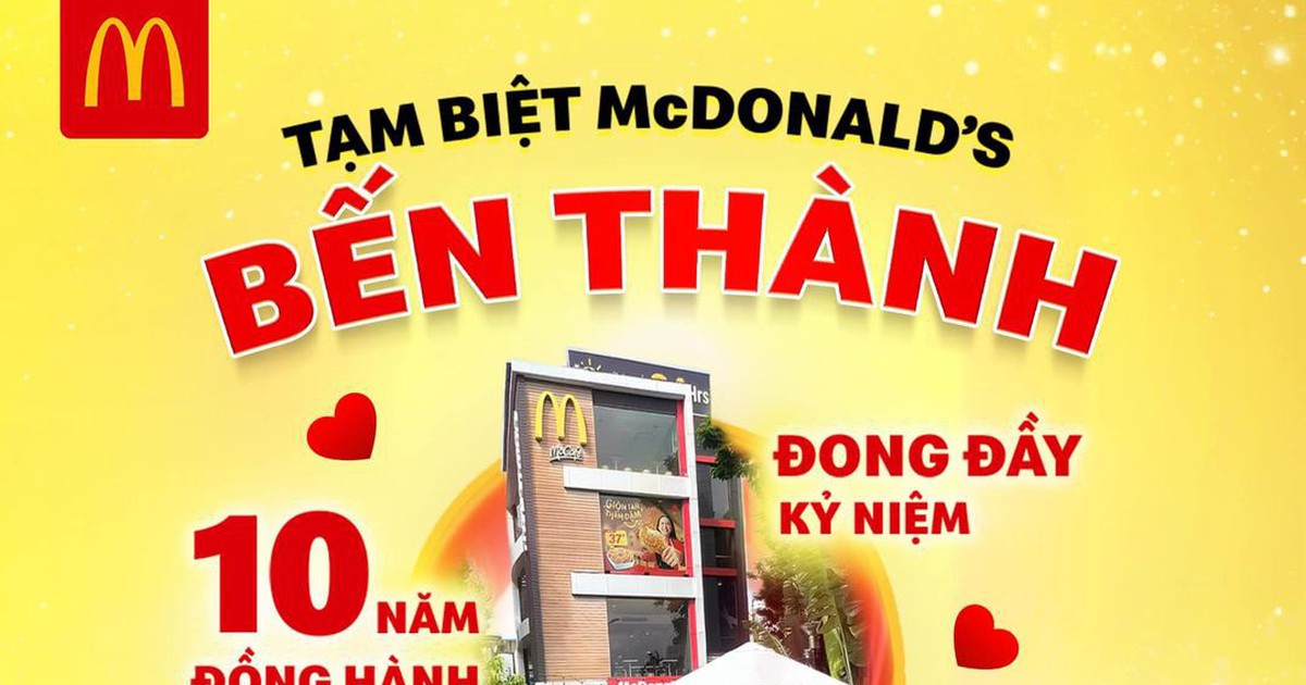Sau Starbucks Hàn Thuyên đến McDonald's Bến Thành đóng cửa