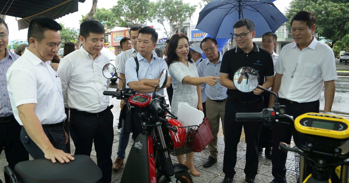 Đà Nẵng có trạm hoán đổi pin xe điện 2 bánh đầu tiên