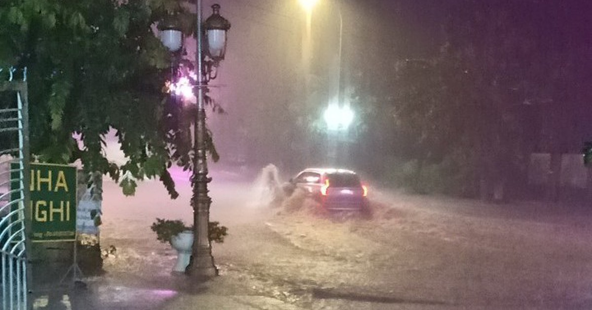 Lâm Đồng: Mưa lớn kéo dài gây ngập ở Đạ Huoai