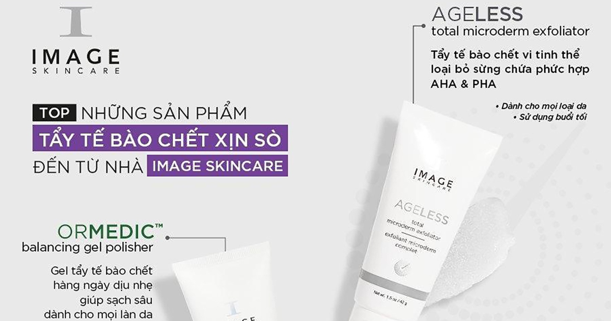 Review tẩy tế bào chết Image Skincare và top 3 sản phẩm được tìm mua hàng đầu