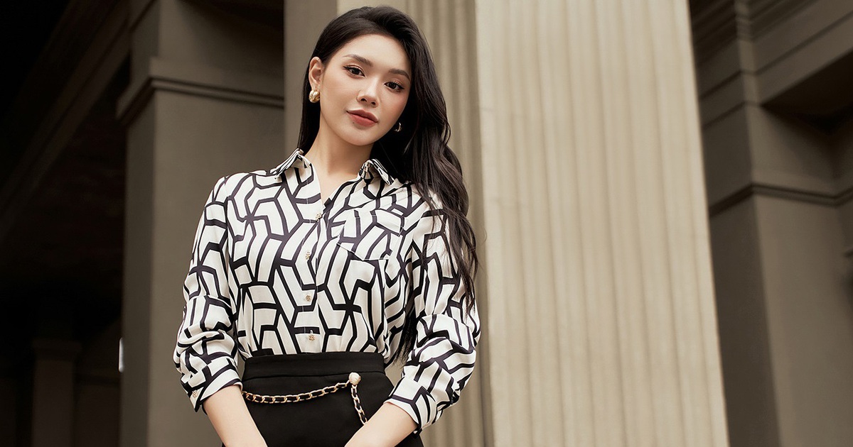 Áo sơ mi giúp nàng toát lên phong thái đầy sang trọng