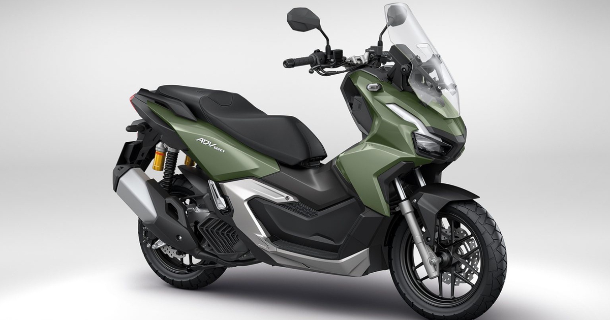 Xe tay ga Honda ADV 160 có bản 'Made in Thailand' thêm màu sắc mới