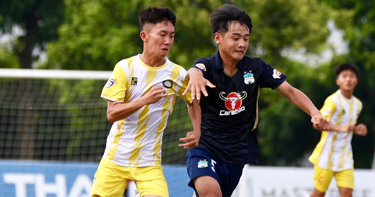 Hoãn trận đấu hấp dẫn của LPBank HAGL ở giải U.15 để tránh siêu bão số 3 Yagi