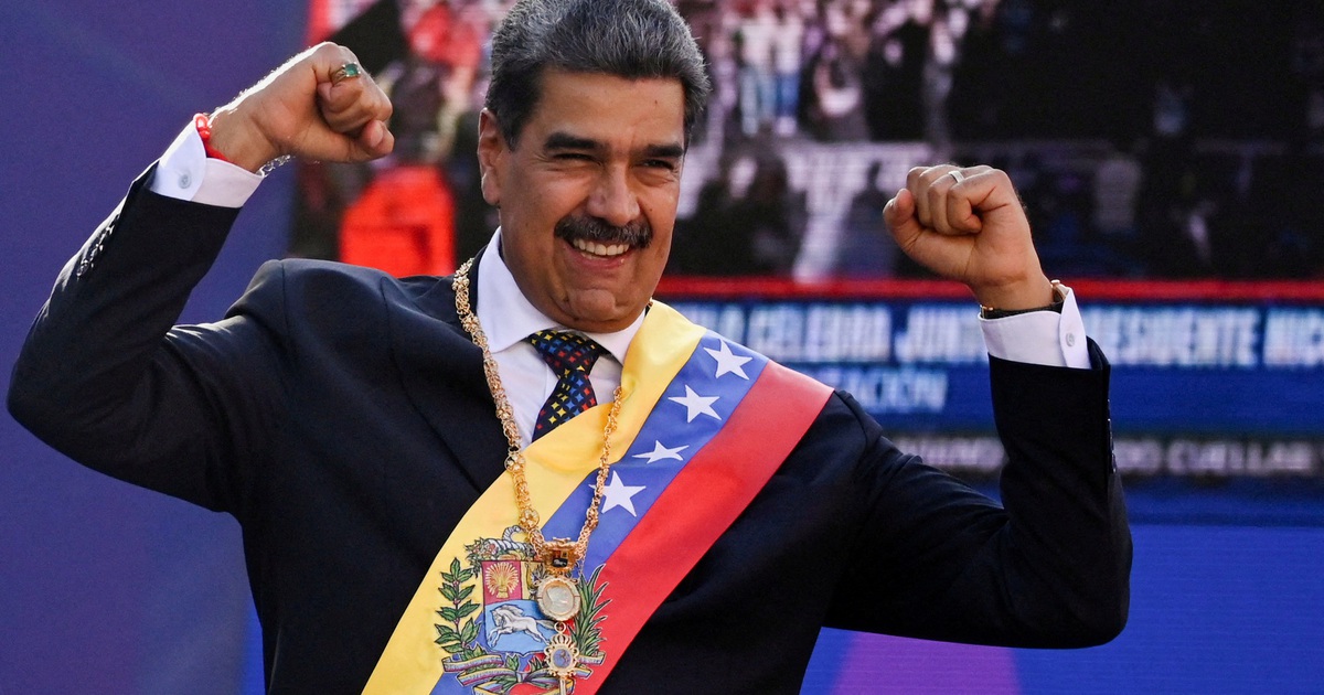 Venezuelan President sworn in for third term