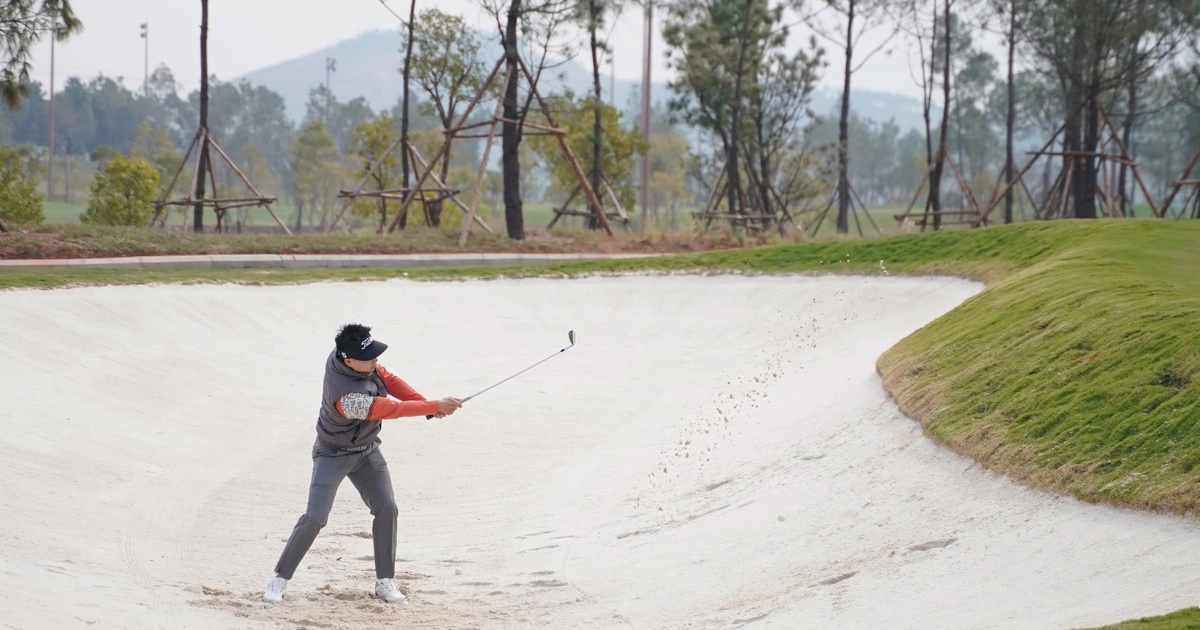 Dong Trieu trillion golf course opened to welcome 200 golfers to compete