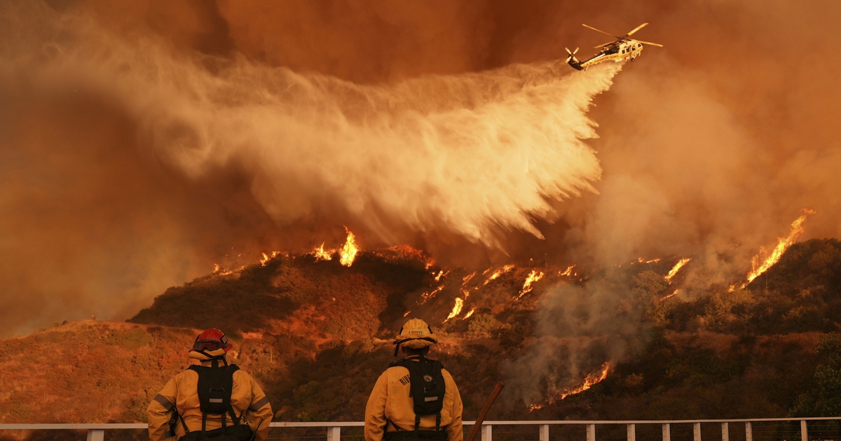 Los Angeles has not yet escaped the forest fire disaster