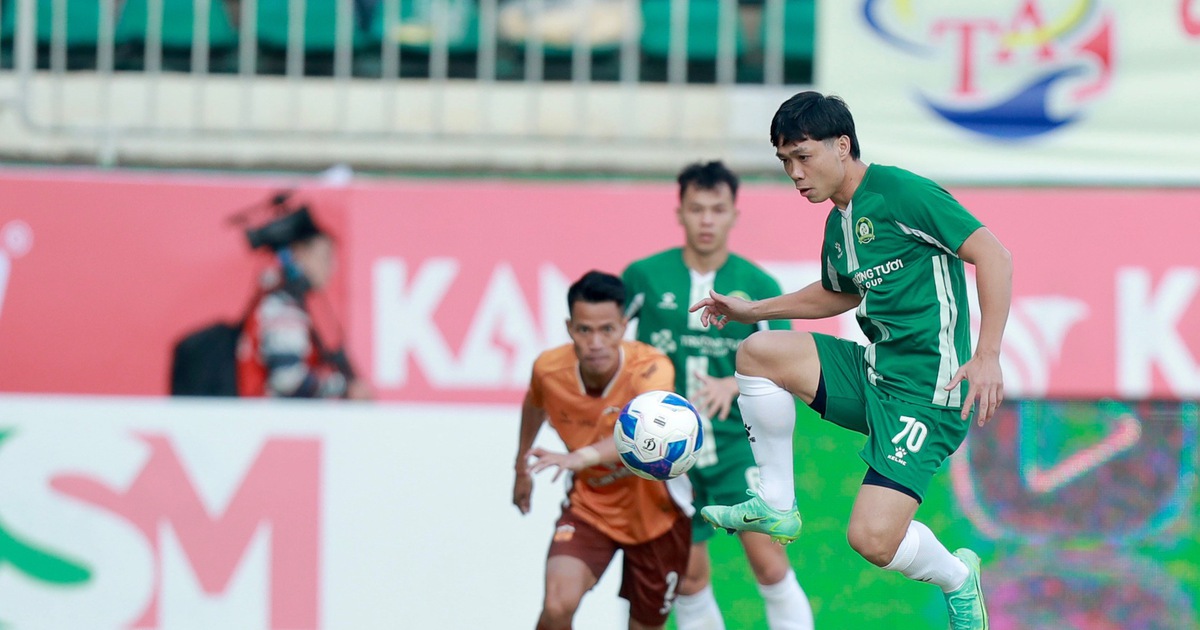 Round of 16 of the National Cup: Cong Phuong could not save Binh Phuoc Club