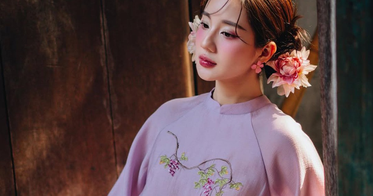 Update the patterned ao dai models that are ‘making waves’ at the beginning of this year