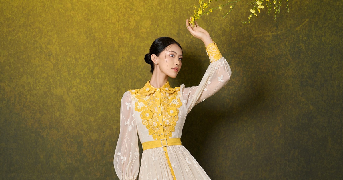 Floral dresses and patterned outfits ‘awaken’ the blooming spring garden