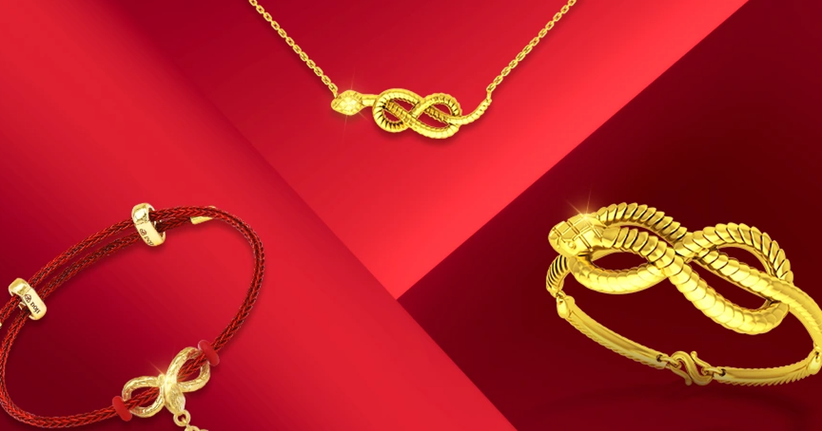 DOJI ra mắt bộ sản phẩm 'rắn vàng' cho năm Ất Tỵ