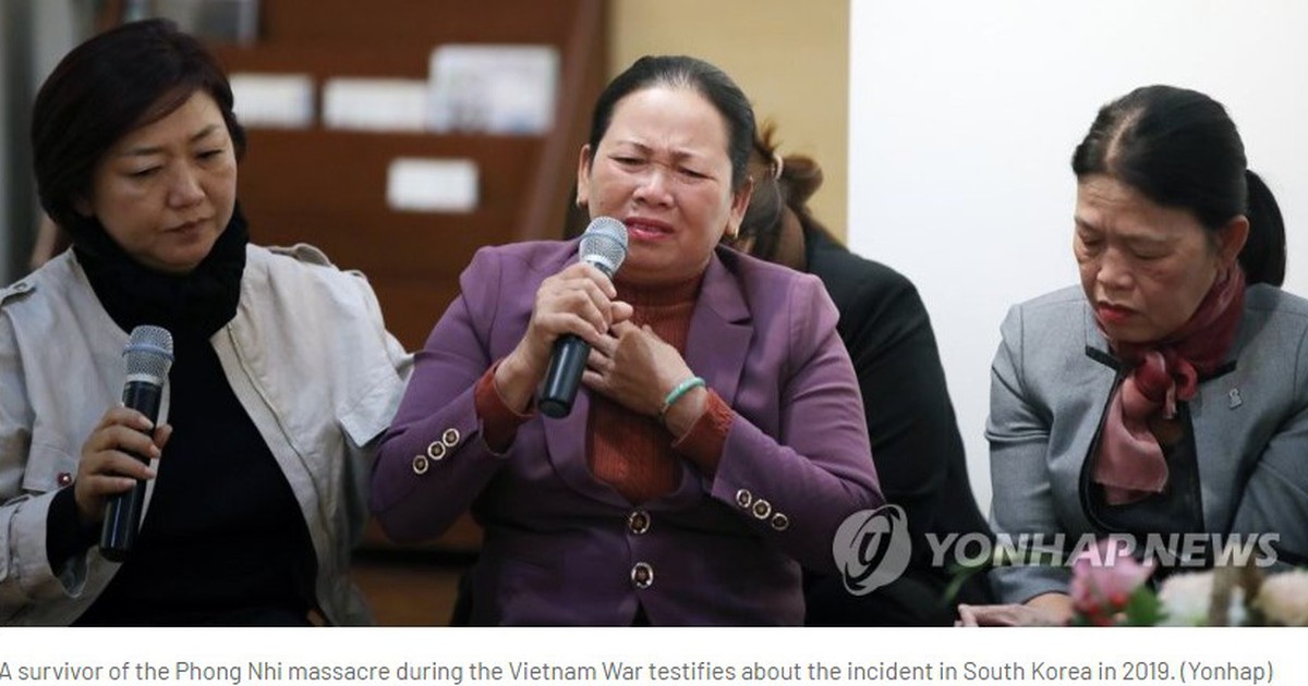 The Court of Appeal ordered South Korea to pay compensation related to the Phong Nhi massacre