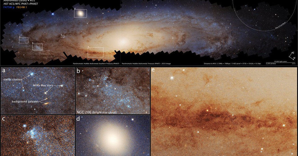 Uncover the mysterious history of the neighboring Andromeda galaxy