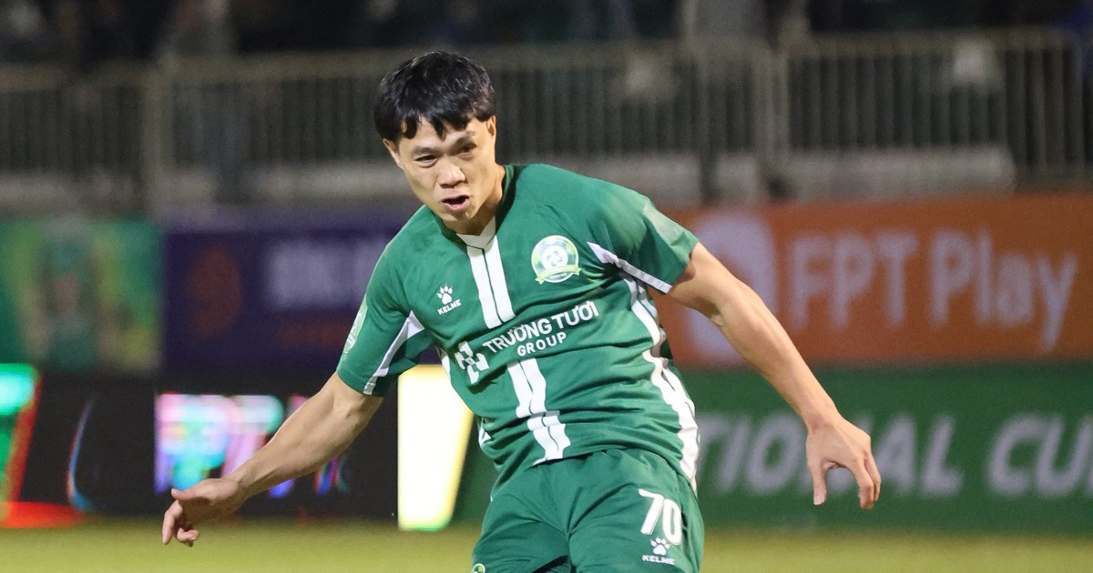 Cong Phuong was injured, Binh Phuoc Club was disappointed because they were held to a draw by the bottom team