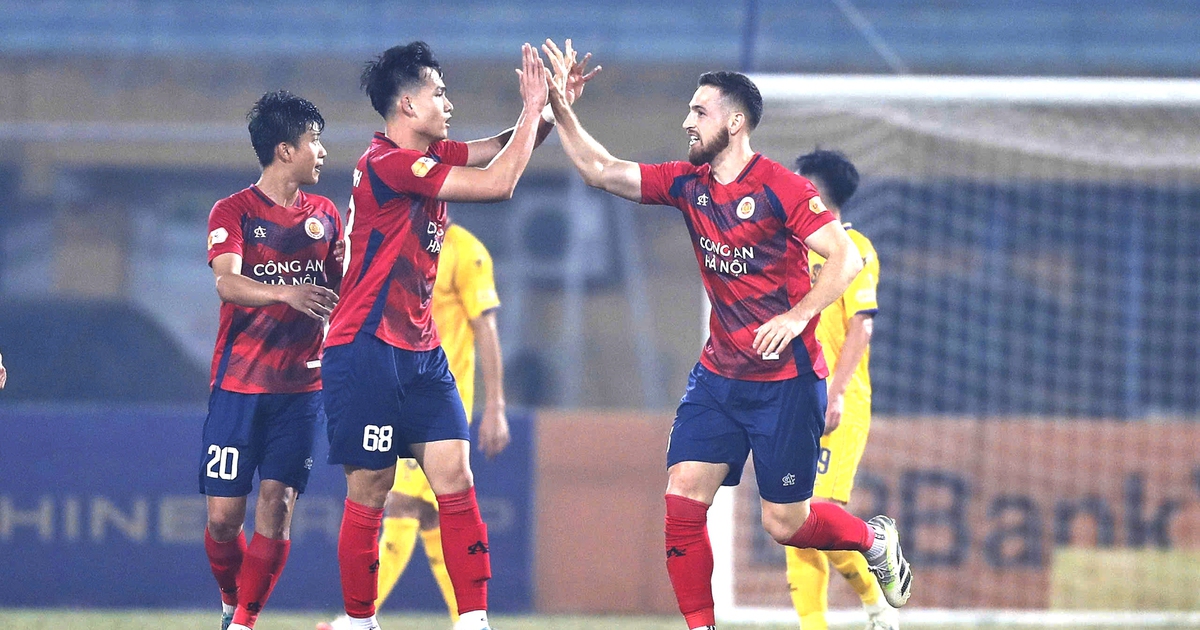 Today’s match schedule: A stepping stone to help Hanoi Police Club return to the V-League race