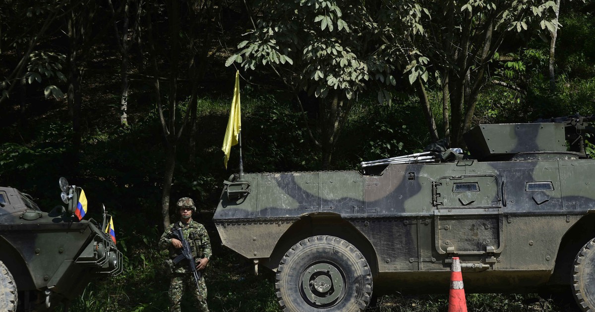 Colombia tried to suppress the conflict