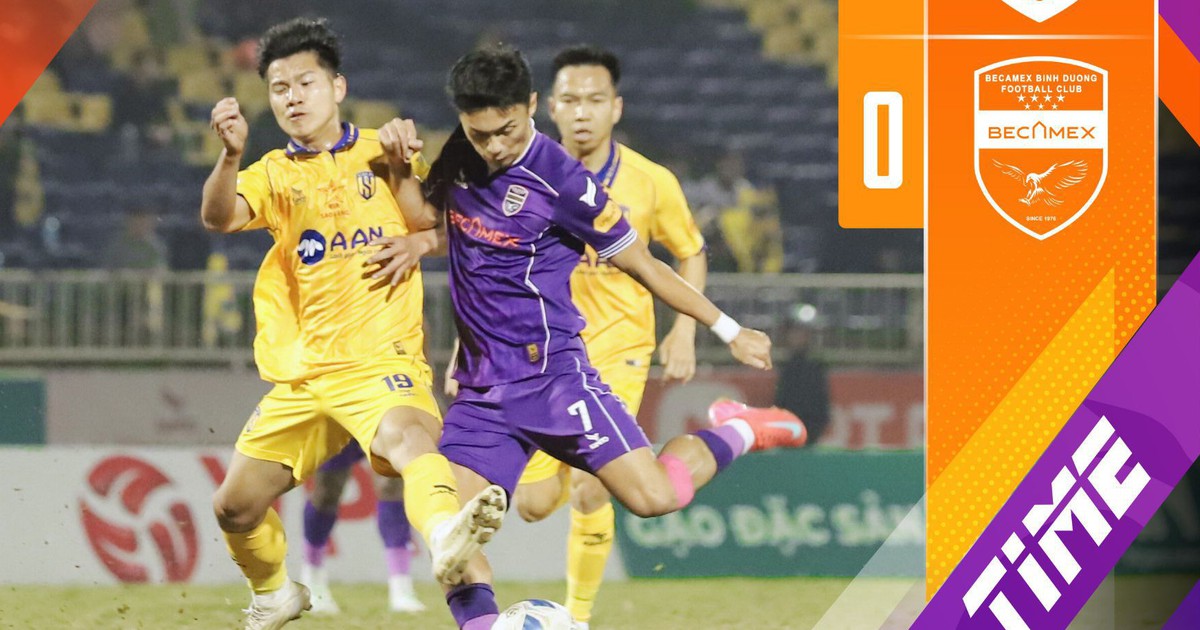 Binh Duong Club squandered the opportunity, SLNA won breathtakingly in extra time 90+2