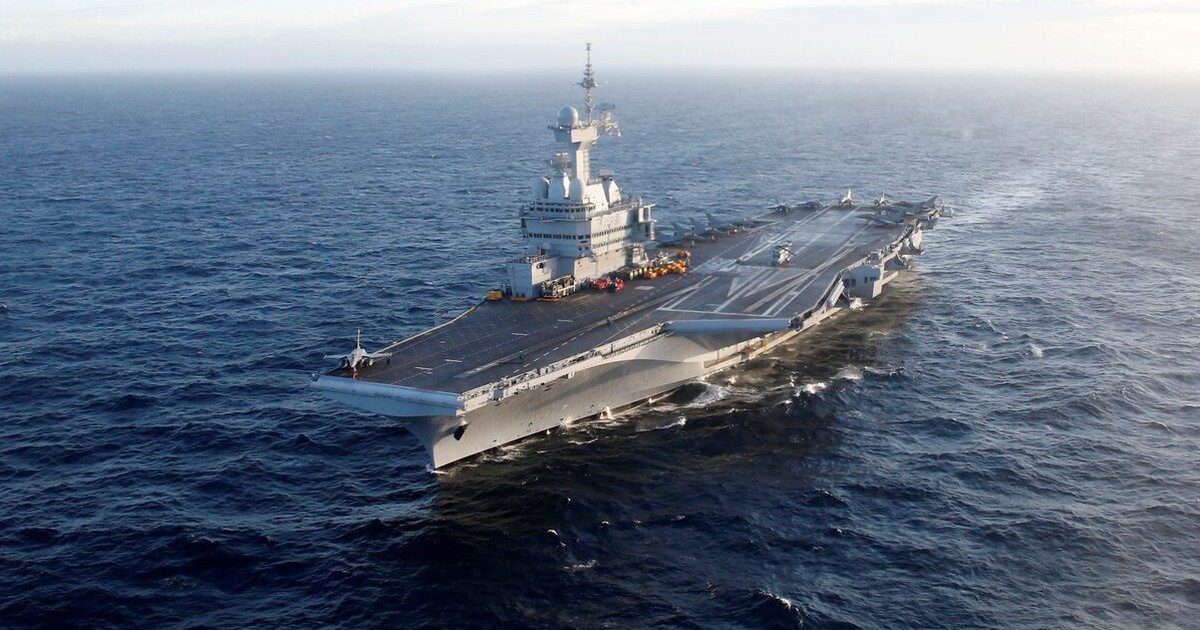 France is about to send its only aircraft carrier to the Philippines