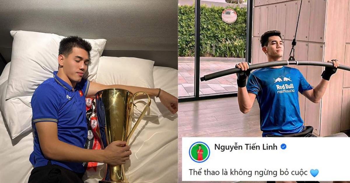 Tien Linh reveals for the first time the source of the viral saying ‘never give up’