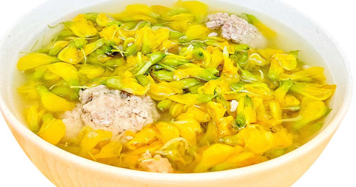 Hương vị quê hương: Nghe mưa, nhớ canh bông điên điển