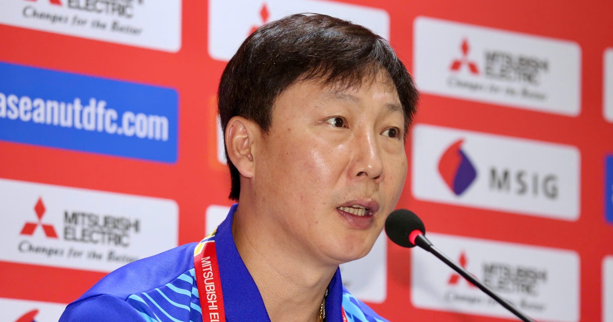 Coach Kim Sang-sik: ‘Thailand will attack strongly, Vietnam must forget the win in the first leg!’