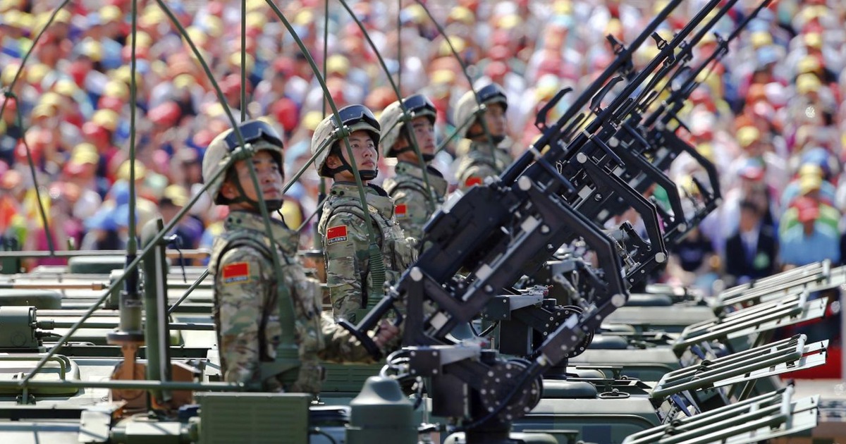 China makes machine guns that can fire millions of bullets per minute?