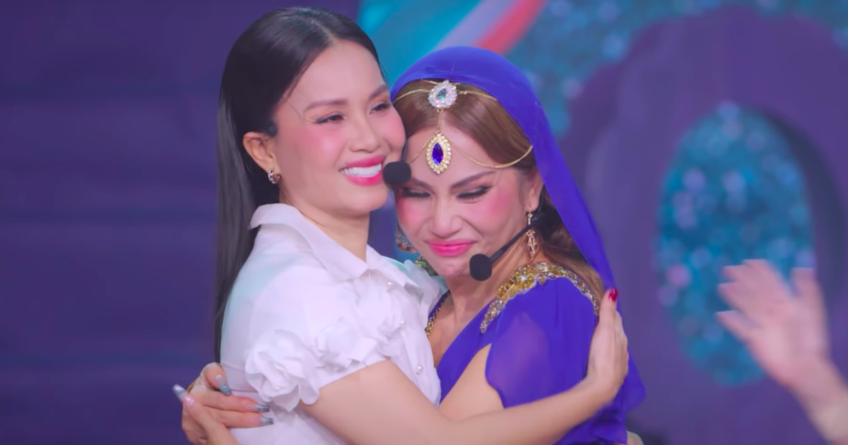 Cẩm Ly bất ngờ xuất hiện 'cứu' em gái Minh Tuyết ở show âm nhạc