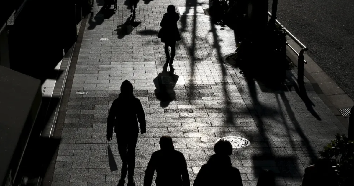 Japan paints a road yellow to try and combat prostitution