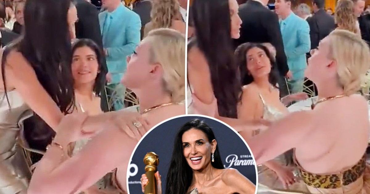 Chuyện gì đã xảy ra giữa Demi Moore và Kylie Jenner tại Quả cầu vàng 2025?