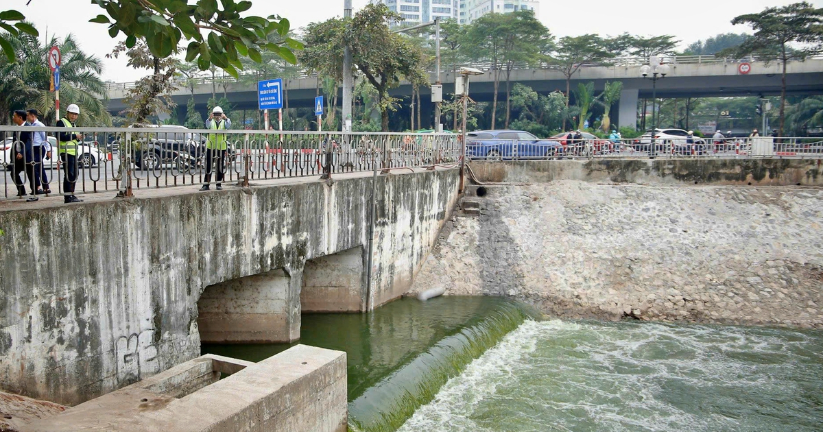 H&agrave; Nội nghi&ecirc;n cứu x&acirc;y đập để &#039;hồi sinh&#039; s&ocirc;ng T&ocirc; Lịch