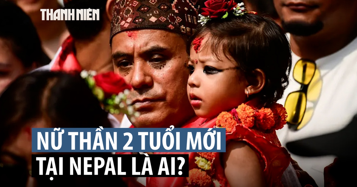 Bé gái 2 tuổi trở thành nữ thần mới của Nepal