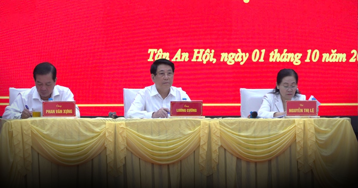 Chủ tịch nước: 'Trên dưới cùng làm' để chính quyền 2 cấp hoạt động hiệu quả