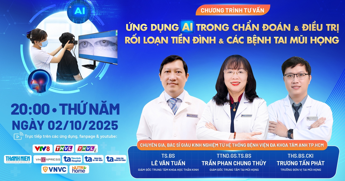 Ứng dụng AI trong chẩn đoán, điều trị rối loạn tiền đình và bệnh tai mũi họng