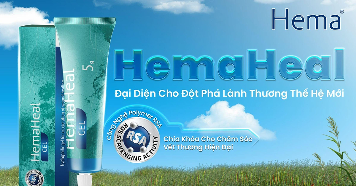 HemaHeal - Thêm một giải pháp ngăn tái nhiễm trùng trong chăm sóc vết thương hiện đại