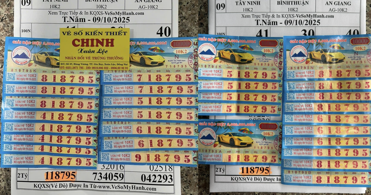 D&ograve; nhầm đ&agrave;i, su&yacute;t vứt v&eacute; tr&uacute;ng độc đắc xổ số miền Nam: Kh&aacute;ch nhận tiền &#039;khủng&#039;