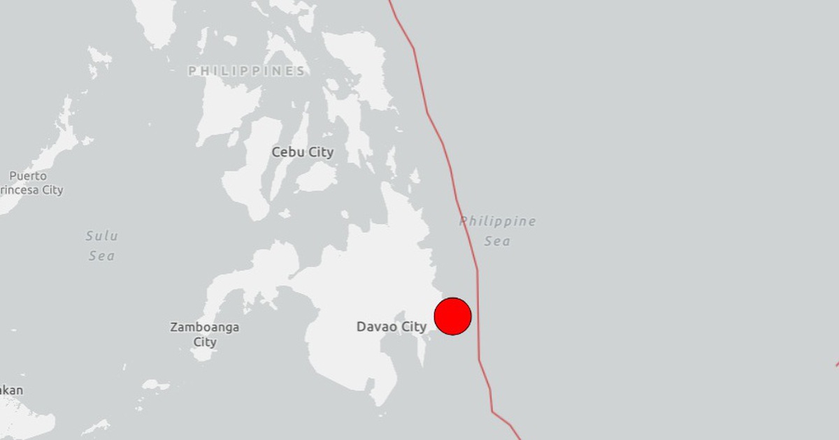 Động đất mạnh tại Philippines, nhiều b&ecirc;n cảnh b&aacute;o s&oacute;ng thần