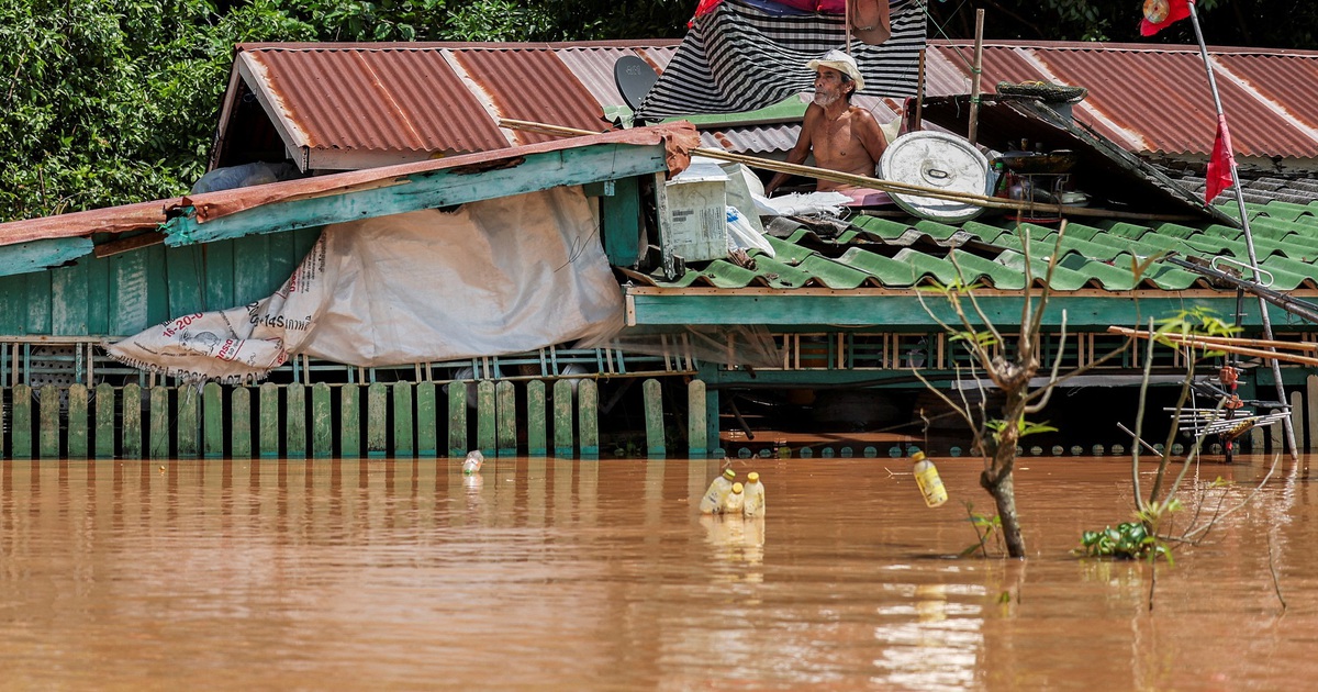 Lũ lụt khắp 17 tỉnh của Th&aacute;i Lan, 340.000 người bị ảnh hưởng