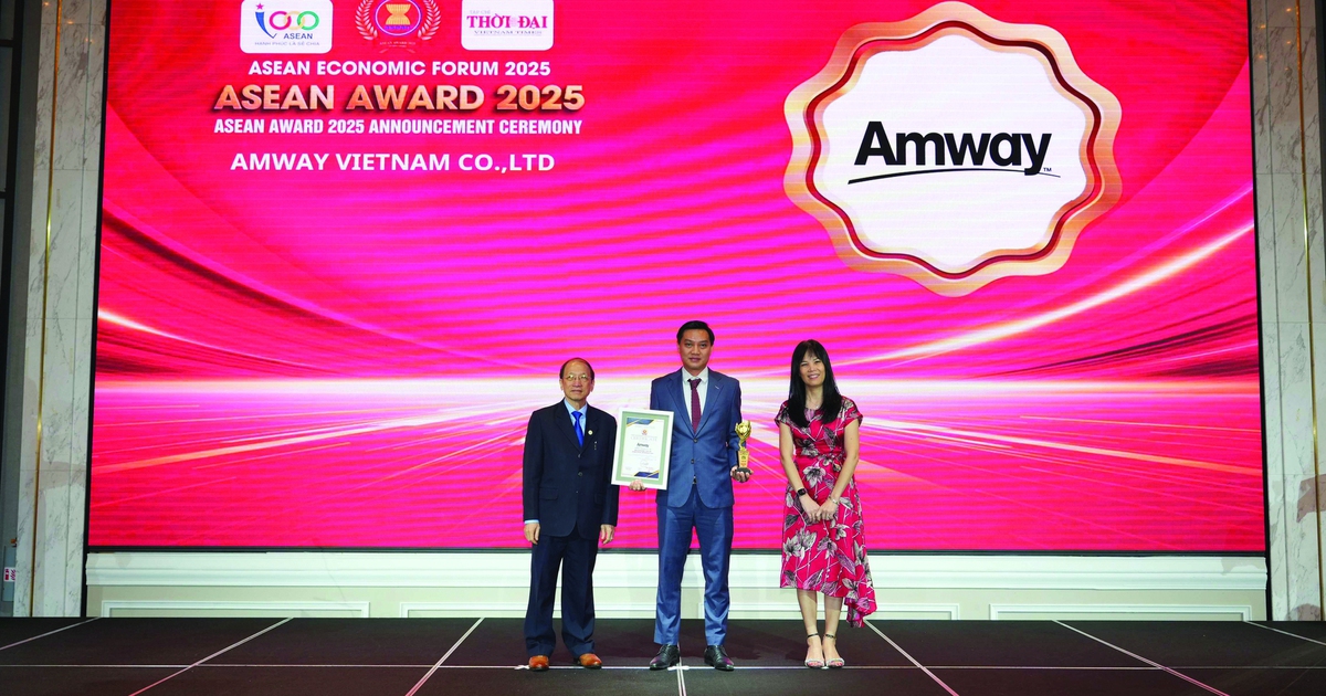 Amway Việt Nam vào top 5 doanh nghiệp tiêu biểu ASEAN