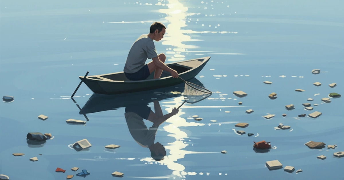 Ngồi bên sông - Truyện ngắn dự thi của Diệp Bần Cò