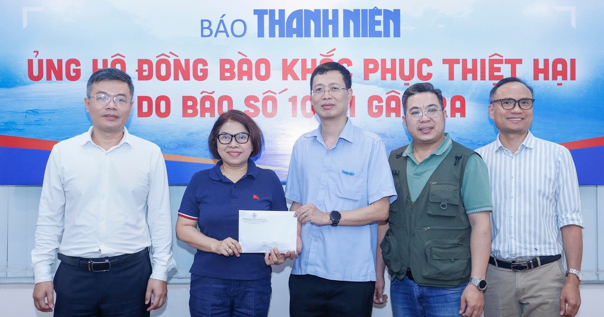 VINACAS ủng hộ 100 triệu đồng hỗ trợ đồng b&agrave;o bị thiệt hại do b&atilde;o lụt