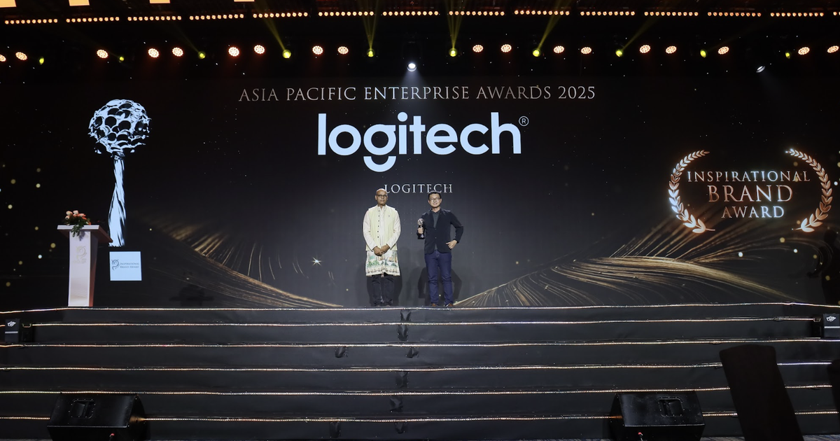 Logitech được vinh danh "thương hiệu truyền cảm hứng"