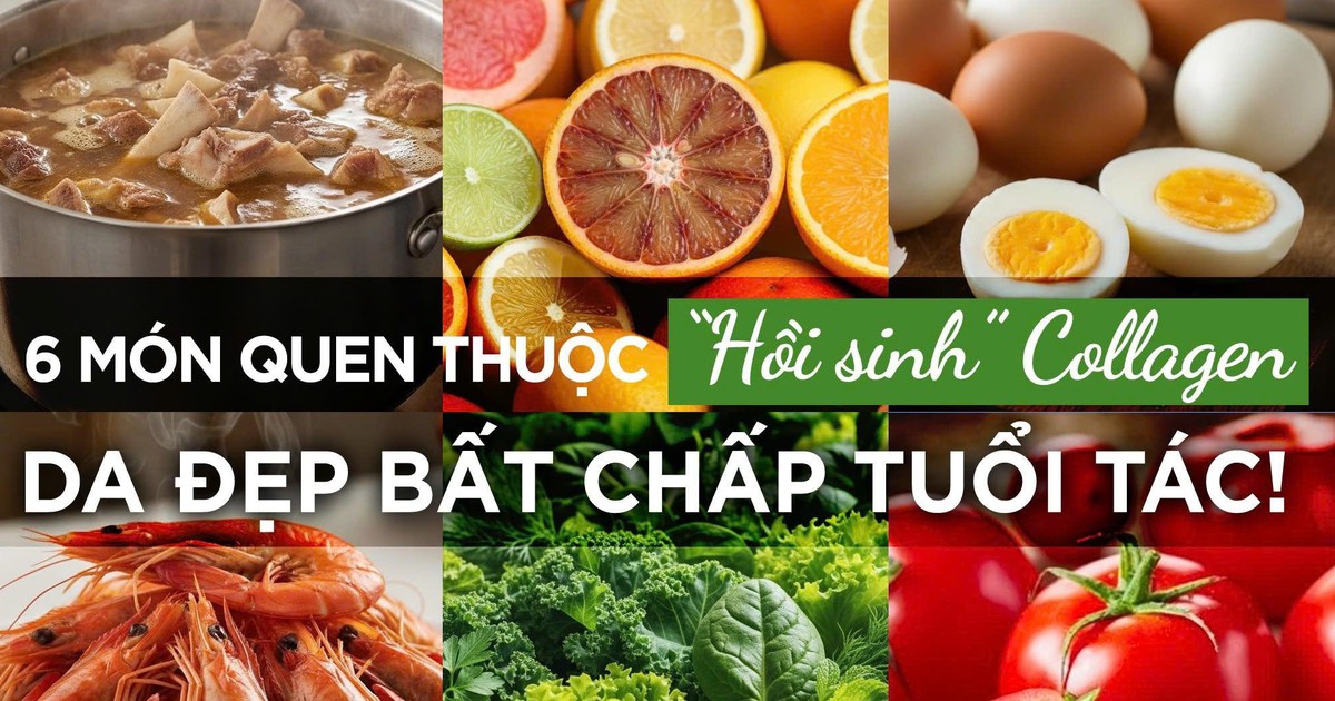 6 món quen thuộc 'hồi sinh' collagen, da đẹp bất chấp tuổi tác