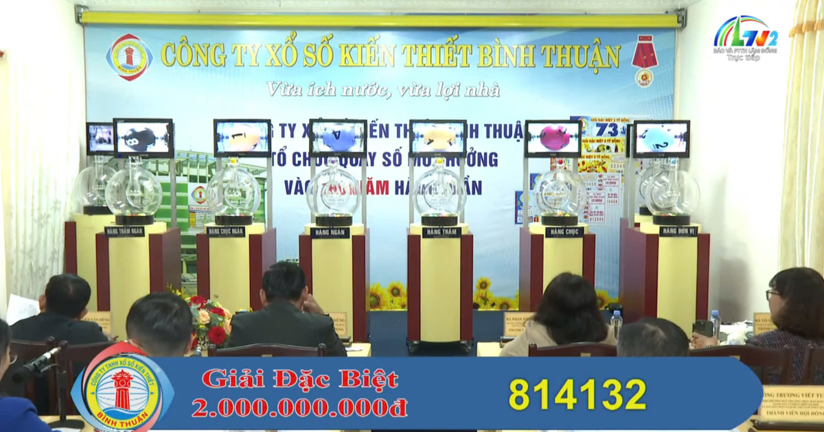 Vỡ &ograve;a 14 tờ tr&uacute;ng độc đắc xổ số miền Nam đ&agrave;i B&igrave;nh Thuận