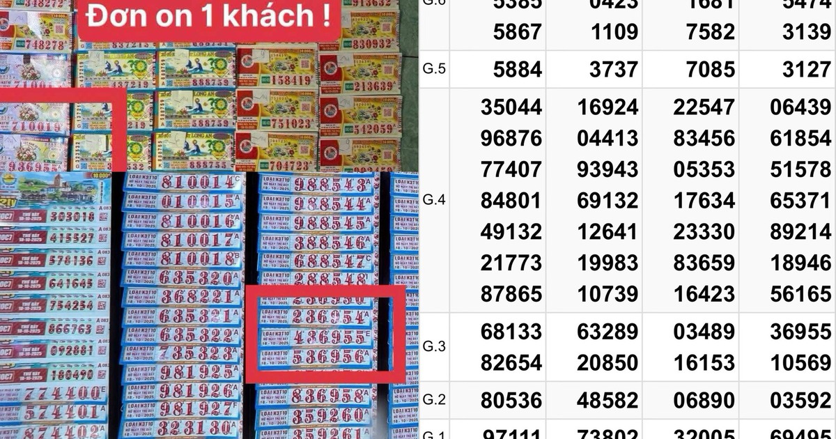 Xổ số miền Nam ng&agrave;y 18 th&aacute;ng 10: Kh&aacute;ch từng tr&uacute;ng độc đắc 6 tờ lại may mắn