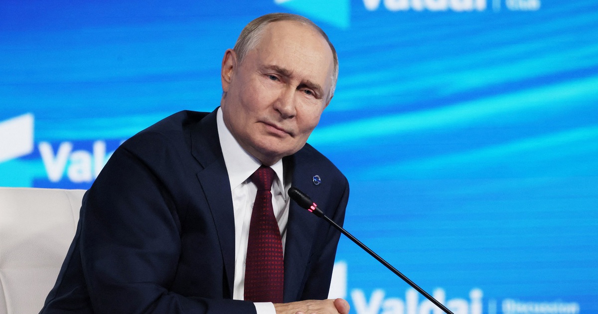 &Ocirc;ng Putin cảnh b&aacute;o nếu Mỹ gửi Tomahawk cho Ukraine, n&ecirc;u trường hợp Nga thử hạt nh&acirc;n