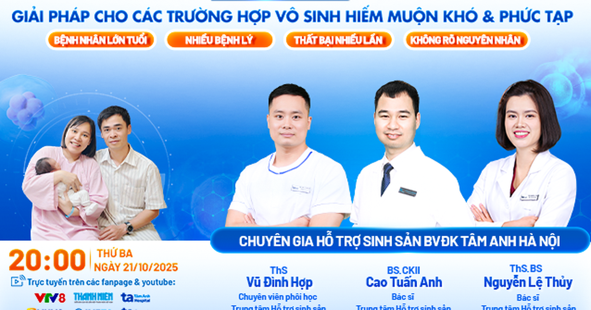 Tối ưu điều trị cho ca vô sinh phức tạp, lớn tuổi, thất bại nhiều lần