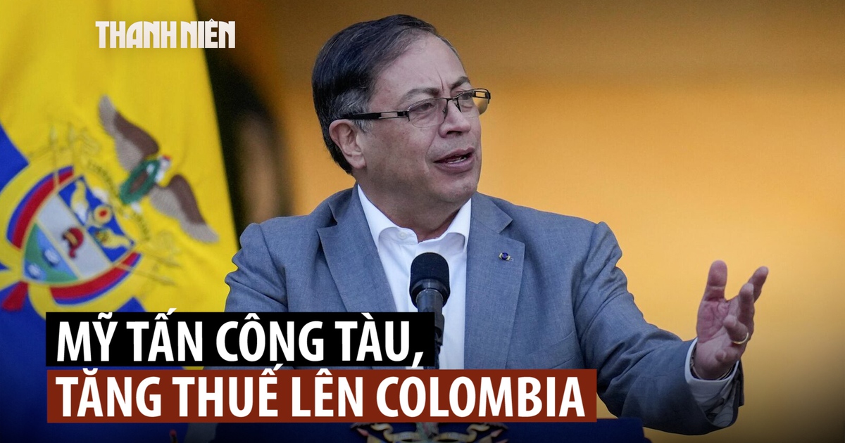 Chưa xong Venezuela, ông Trump bắn chìm thêm thuyền ''chở ma túy' Colombia