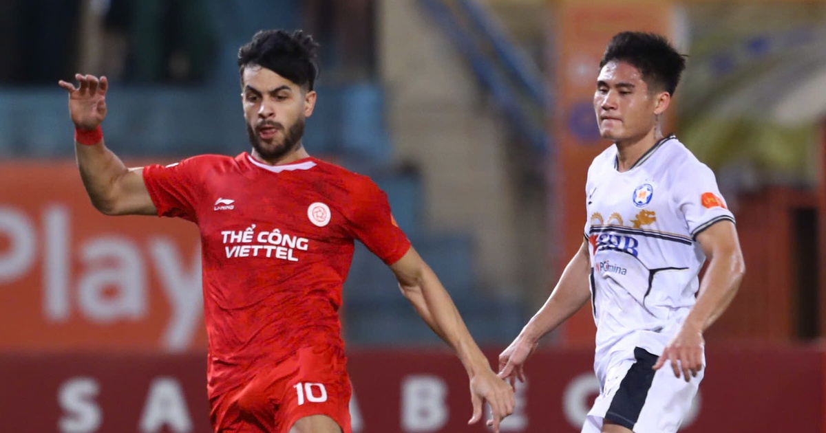 Bảng xếp hạng V-League: Thể Công Viettel chạy thẳng lên tốp 2, Đà Nẵng chìm sâu khiến HAGL... 'mừng thầm'