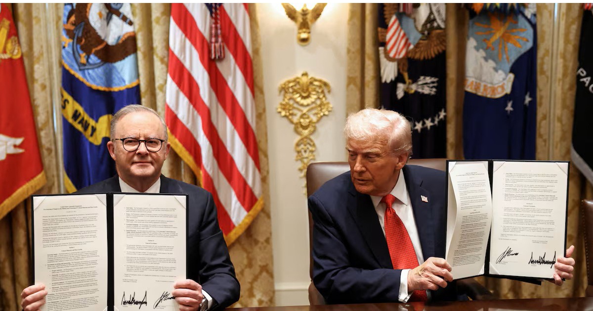 Mỹ - &Uacute;c đạt thỏa thuận đột ph&aacute; để đối ph&oacute; Trung Quốc